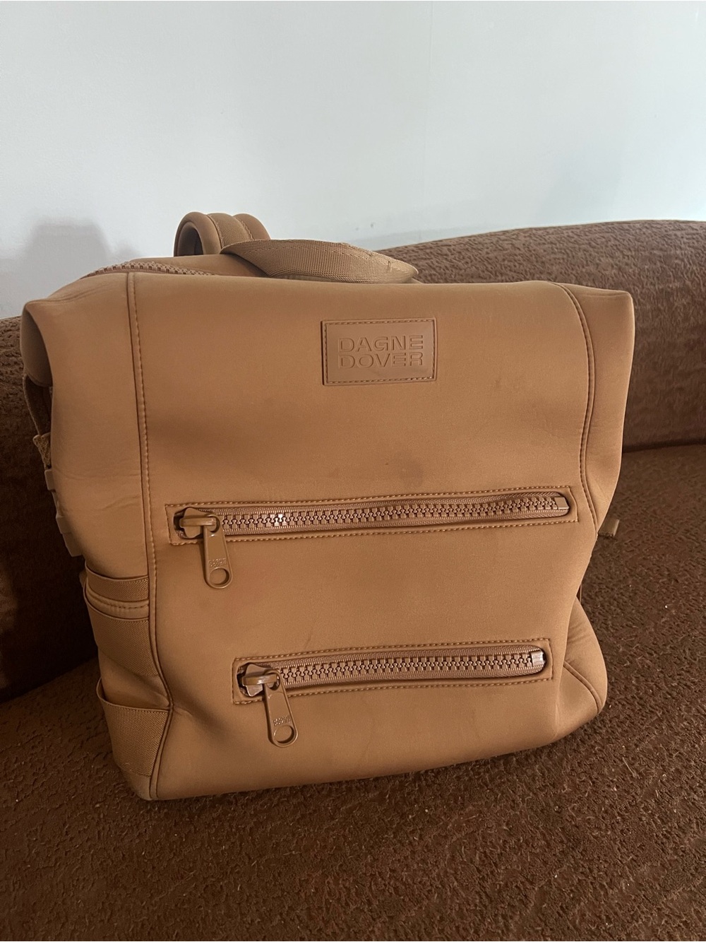 Dagne Dover Tan diaper bag